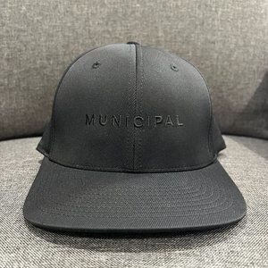 Municipal Mens Black Hat L/XL